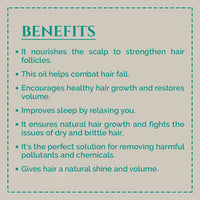 Ashpveda Japapatti & Brahmi Head Massage Oil | Essential Ayurvedic Herb Enriched Oils for Headache Relaxation & Stress | Natural Hair Growth & Shine, (30 ml)