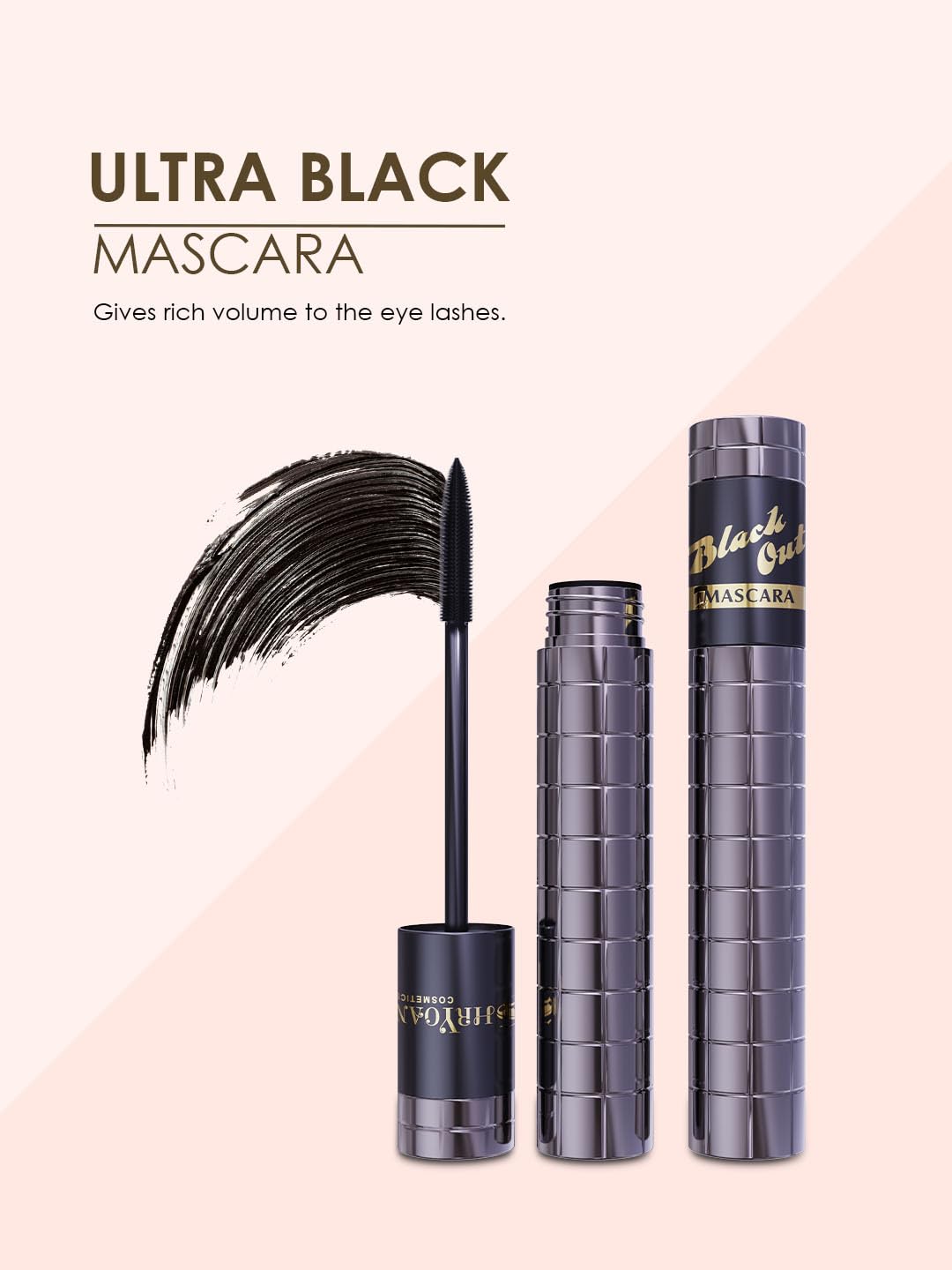 Shryoan Perfect Combo Waterproof Kajal, Mascara & Eyeliner Eye Makeup Kit with Women & Girls