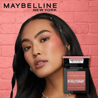 Maybelline New York New Fit Me Mono Blush, 16 hours Easy to Use Long-lasting Cheek Blush. Maybelline Pigmented Creamy Powder Blush Formula, Natural and True to Tone Blush - 50 Revolutionary | 4.5 grams