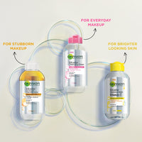 Garnier Skin Naturals, Cleansing Water, Hydrating & Soothing, Micellar Cleansing Water, 125 ml (Pack of 2)