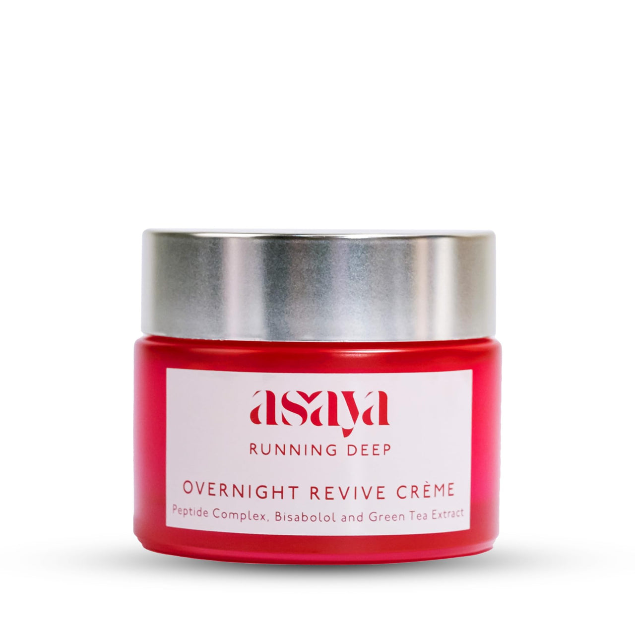 Asaya Night Peptide Moisturizer | Korean Night Cream with Collagen-Boosting Peptides & Bisabolol | Hydrating & Brightening | Firms Skin & Repairs Barrier | Anti-Aging Night Repair Cream | Green Tea Extract for Purified Glow | Lightweight & Non-Greasy | Fo