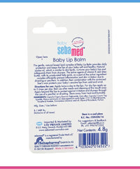 Baby Sebamed Lip Balm|Soft Baby Lips|With Shea butter, Jojoba Oil & Beeswax|4.8 gm