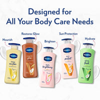 Vaseline Deep Moisture Body Lotion |For Dry Skin| Moisturised Glowing Skin| With Pro Ceramides 400ml