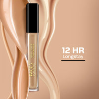 FACESCANADA High Cover Concealer - Toffee Love 04, 4Ml|High Coverage Liquid Concealer|Blends Easily|Natural Finish|Covers Spots, Blemishes & Dark Circles|With Shea Butter & Vitamin E, All Skin Type
