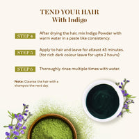 Kama Ayurveda ITM01361 Organic Hair Color Kit, Hair Color, Henna Powder and Indigo Powder, 200g - Multicolor (Pack of 1 each)
