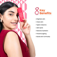 Foxtale 10% Vitamin C + Glutathione Complex Serum, Brightens skin in 3 days, Fades melasma & dark spots, Evens Skin tone, Gentle & Non-irritating, For All Skin types, Men & Women