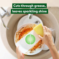 Dettol Lemon Fresh Dishwash liquid and Kitchen Gel || Cuts Tough Grease || Remove germs || 1500ml, (Refill Pack)