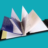 Trapper Keeper Binder, Retro Design, 1 Inch Binder Includes 2 Folders and Extra Pocket, Metal Rings and Spring Clip, Secure Storage, Paint Splatter, Mead School Supplies (260038FO-ECM)