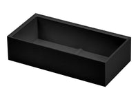 Bostitch Office Konnect Desk Organizer Accessory Tray, Wide, Stacks for Desktop Storage, Black Wide Accessory Tray