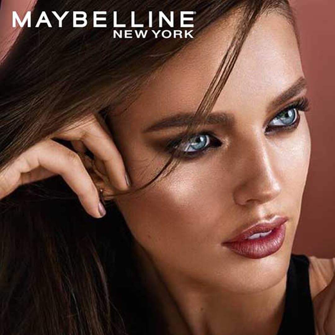 Maybelline New York Bronzer, Metallic Highlighter, Bronzer, Sheen Metallic Finish, Molten Gold, Master Chrome by Face Studio, 6.7g
