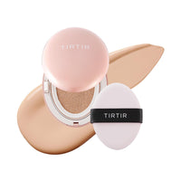 TIRTIR Mask All-Cover Cushion Foundation | Full coverage, Skin fit, Satin Glow Finish | Korean Cushion Foundation #21C COOL IVORY | 4.5g