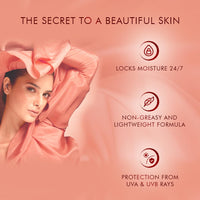 Lakmé Peach Milk Moisturizer Spf 24 Pa++, 200 Ml Lotion(Pack Of 2)