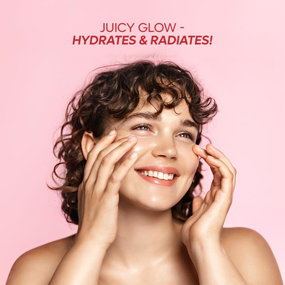 Twasa Dual Refreshing Fruit Face Wash For Instant Glow & Revitalized Complexion with Exotic Lychee & Strawberry | Brightening, Exfoliating & Gentle Skin Hydrating Face Wash - 100 ml