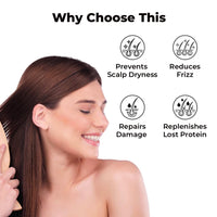 Brillare Professional Heavy Moisturising Mask | Repairs Dry & Damaged Hair | Combats Frizz & Scalp Dryness | Makes hair Smooth & Manageable | For Men & Women (125 g)