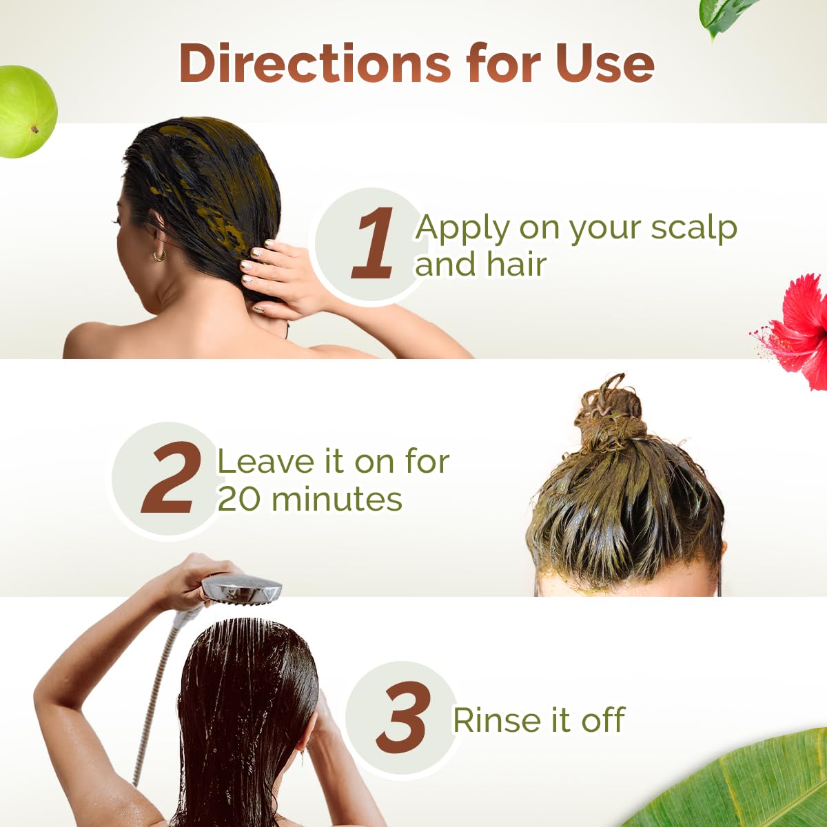 Mamaearth Kerala Thaali Cleansing Pre-Shampoo Hair Mask with Hibiscus, Shikakai, Amla, Flaxseed for Thick & Long Hair 200g | Ready To Use Thali | Gently Cleanses | Adds Shine | 100% Natural Herbs | 12 Potent Herbs