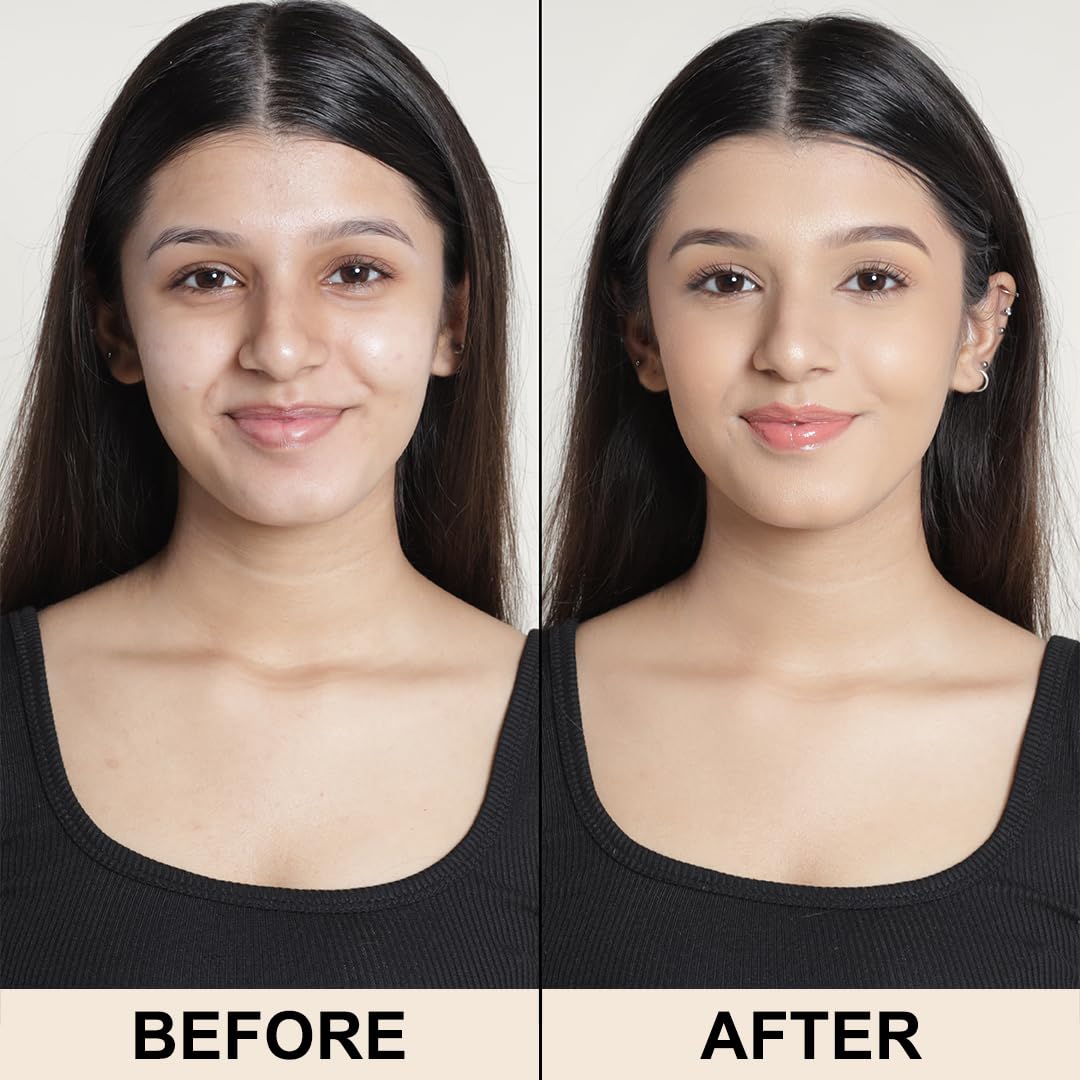 FLiCKA Cover Story Liquid Light Weight Translucent Concealer With Full Coverage For Women| Contains SPF, Argan & Avacado Oil| Concealer For Face Makeup, 01 Ivory, 9.ml