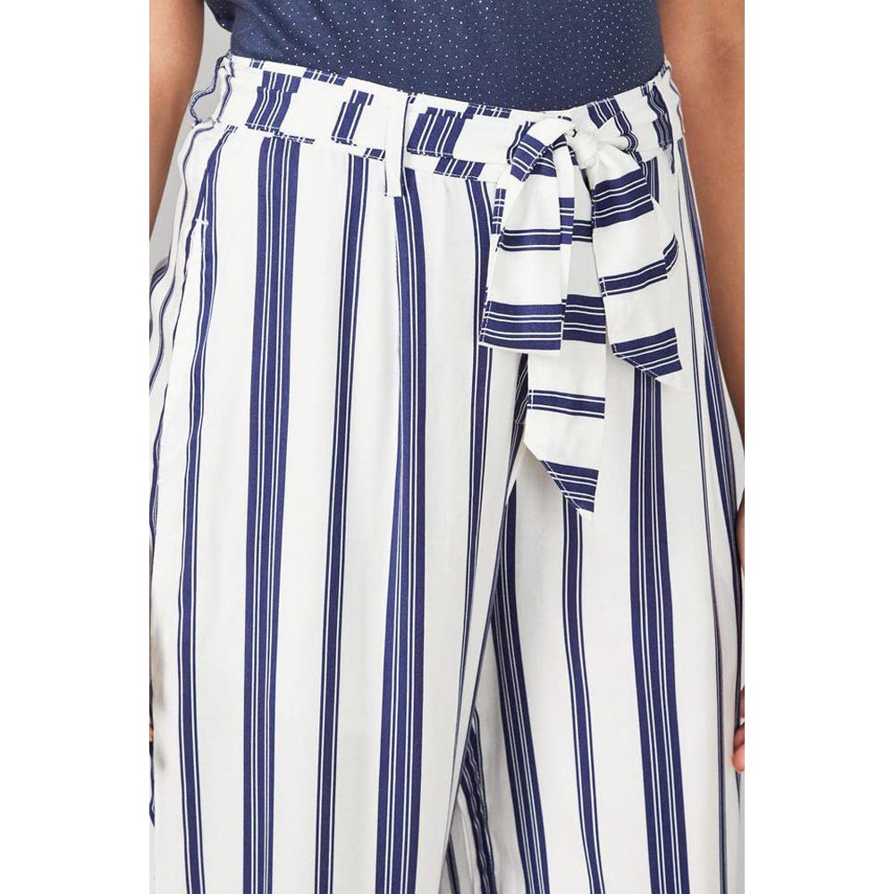 Infuse by Shoppers Stop Printed Viscose Full Length Womens Palazzo