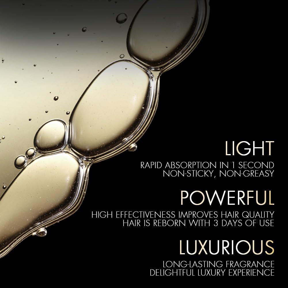 Nexxus Promend Resurrection Oil Hair Serum For Bond Repair, Frizz Reduction & Heat Protection 100ml | 11 X Strength | 72H Smoothness | Crafted with Precious Magnolia Essence