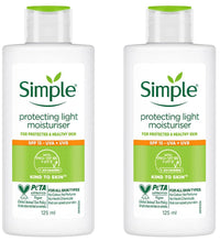 simple Kind To Skin Protecting Light Liquid Moisturiser 125 Ml (Pack Of 2)
