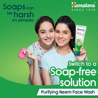 Himalaya Herbals Purifying Neem Face Wash, 200ml And Himalaya Gentle Daily Care Protein Shampoo, 700ml