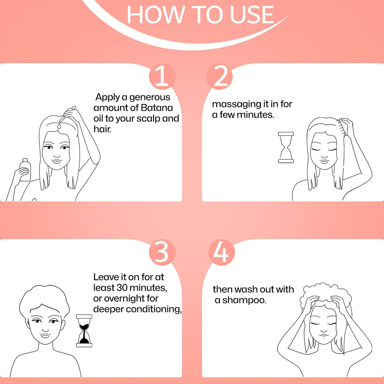 KAZIMA Batana Oil for Hair Growth | Pure Batana Oil Cold Pressed for Healthy Hair & Scalp | Promotes Stronger & Shiny Hair | 30 ml