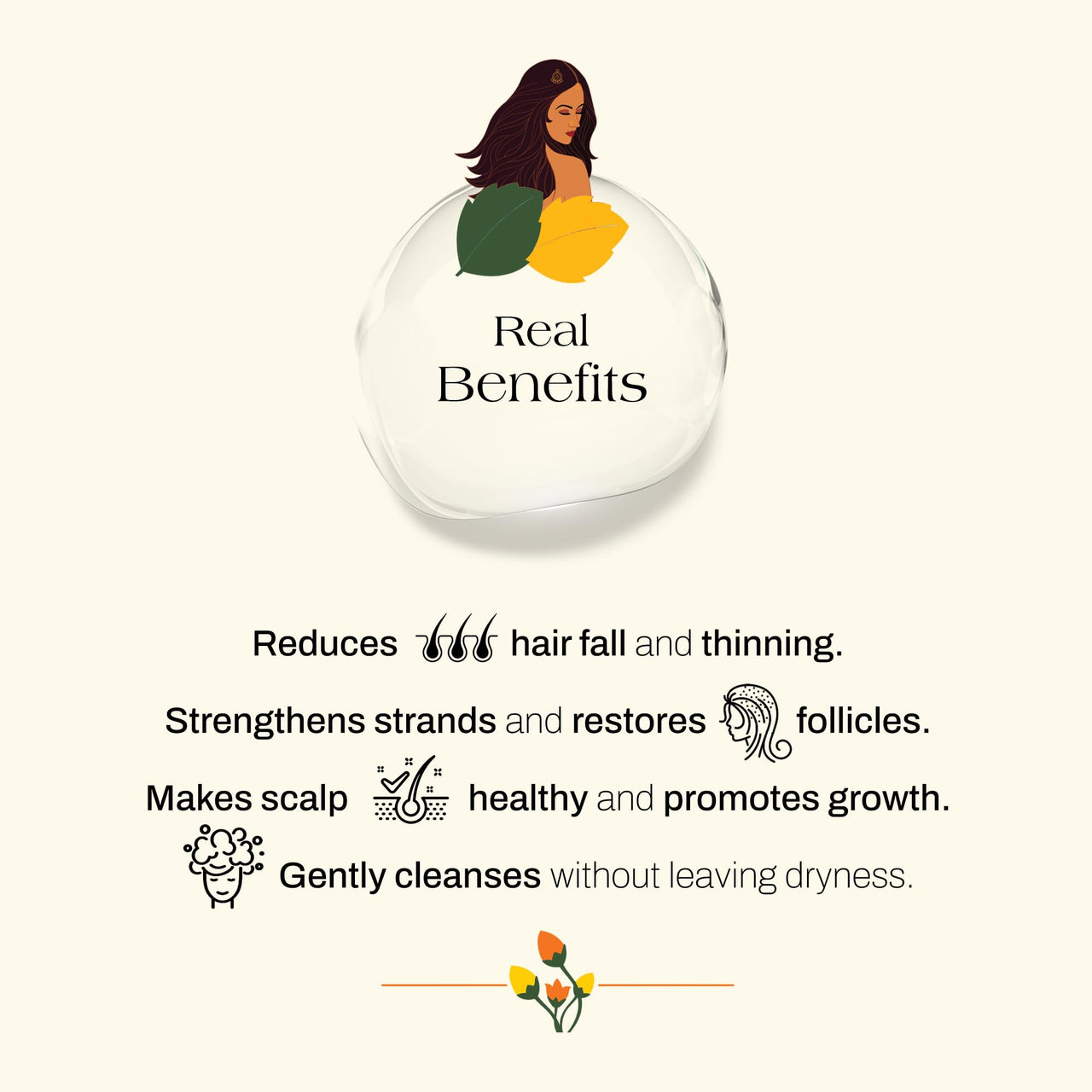 Ashpveda Bhringraj and Shikakai Anti Hair Fall Hair Wash Shampoo - Sulphate and Paraben Free Natural and Ayurvedic Shampoo (200ml)