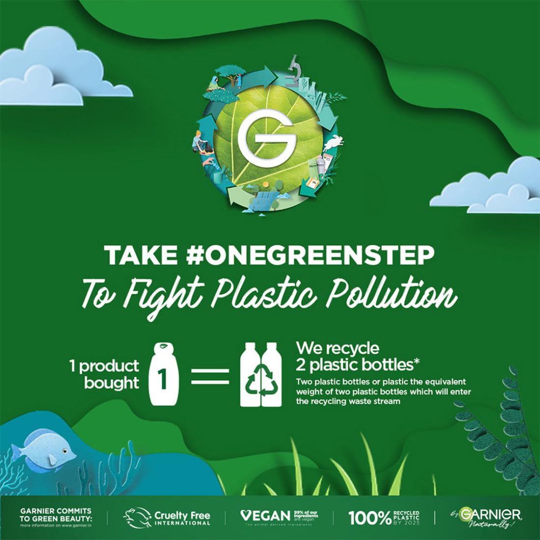 Garnier Skin Naturals, Cleansing Water, Hydrating & Soothing, Micellar Cleansing Water, 125 ml