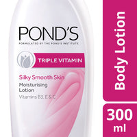 POND's Triple Vitamin Moisturising Body Lotion, 300ml And White Beauty BB+ Fairness Cream 01, 18 g