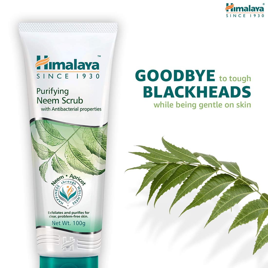 Himalaya Herbals Purifying Neem Face Wash, 200Ml And Himalaya Herbals Purifying Neem Scrub, 100Gm