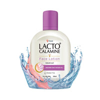 Lacto Calamine Face Lotion for Oil Balance - Oily Skin - 120 ml & Lacto Calamine Oil Control Face Wipes with Neem, Vitamin B3 and Aloe Vera, No Parabens, Alcohol Free, White, 60 Count, Pack of 2