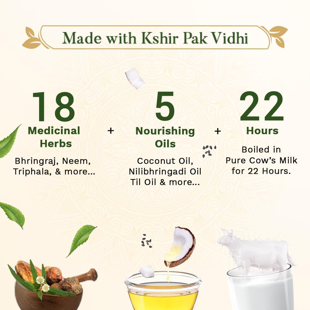 SESA Ayurvedic Hair Oil With Bhringraj & 17 Rare Herbs With Coconut Oil and 4 Nourishing Oil For Hair Growth Help Control Hair Fall with Easy Oil Applicator For Women and Men (200 ml) (Pack of 2)