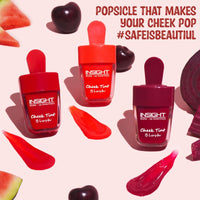 Insight Cosmetics Beetroot Cheek Tint Blush, with Goodness of Avacado Oil | Highly Pigmented| Long Lasting| Hydrating Tint, 7gm