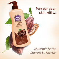 BOROPLUS Boro Plus Cocoa Soft Body Lotion For Skin Combination , 400 Ml, 1 Count