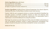 Healthy Breeds Rat Terrier Omega HP Fatty Acid Skin and Coat Support Soft Chews 60 Count 60 Ct - Small/Medium Breeds