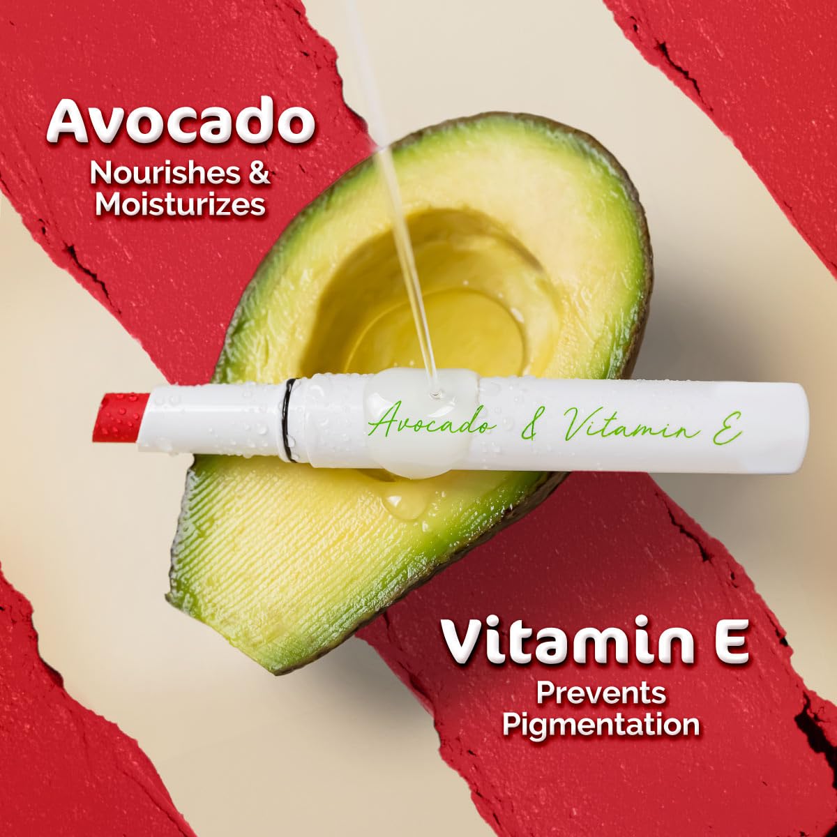 Mamaearth Moisture Matte Longstay Lipstick With Avocado Oil & Vitamin E For 12 Hour Long Stay-06 Melon Red - 2 G