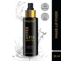 Seven Seas Hyper Fix Makeup Long Lasting Misty Finish Professional Makeup Fixer Spray For Face Makeup | Vitamin- E | Light Weight, Quick Dry Makeup Setting Spray