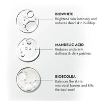 Cos-IQ Brightening Underarm Roll On Serum for Men | With Bioecolea, Mandelic Acid and Bio White | Fresh & fragranced | Suitable for Sensitive Skin | 40ml