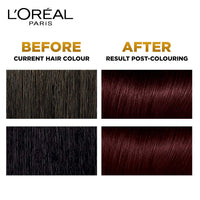 L'Oreal Paris Excellence Creme Hair Color, 3.16 Burgundy, 72ml+100g and L'Oreal Paris Color Protect Conditioner, 192.5ml (175ml+17.5ml)
