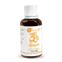 Naturalis Essence of Nature Cold Pressed Lemon Essential Oil 100% Pure, Natural & Undiluted Therapeutic Grade for Skin Pigmentation, Face, Hair, Aromatherapy and Massage - 30ml