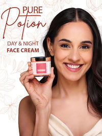 PURE AATMAN seven water face Toner | alcohol free| 100ml With Day & Night super glow moisturiser (Combo Pack Of-2),