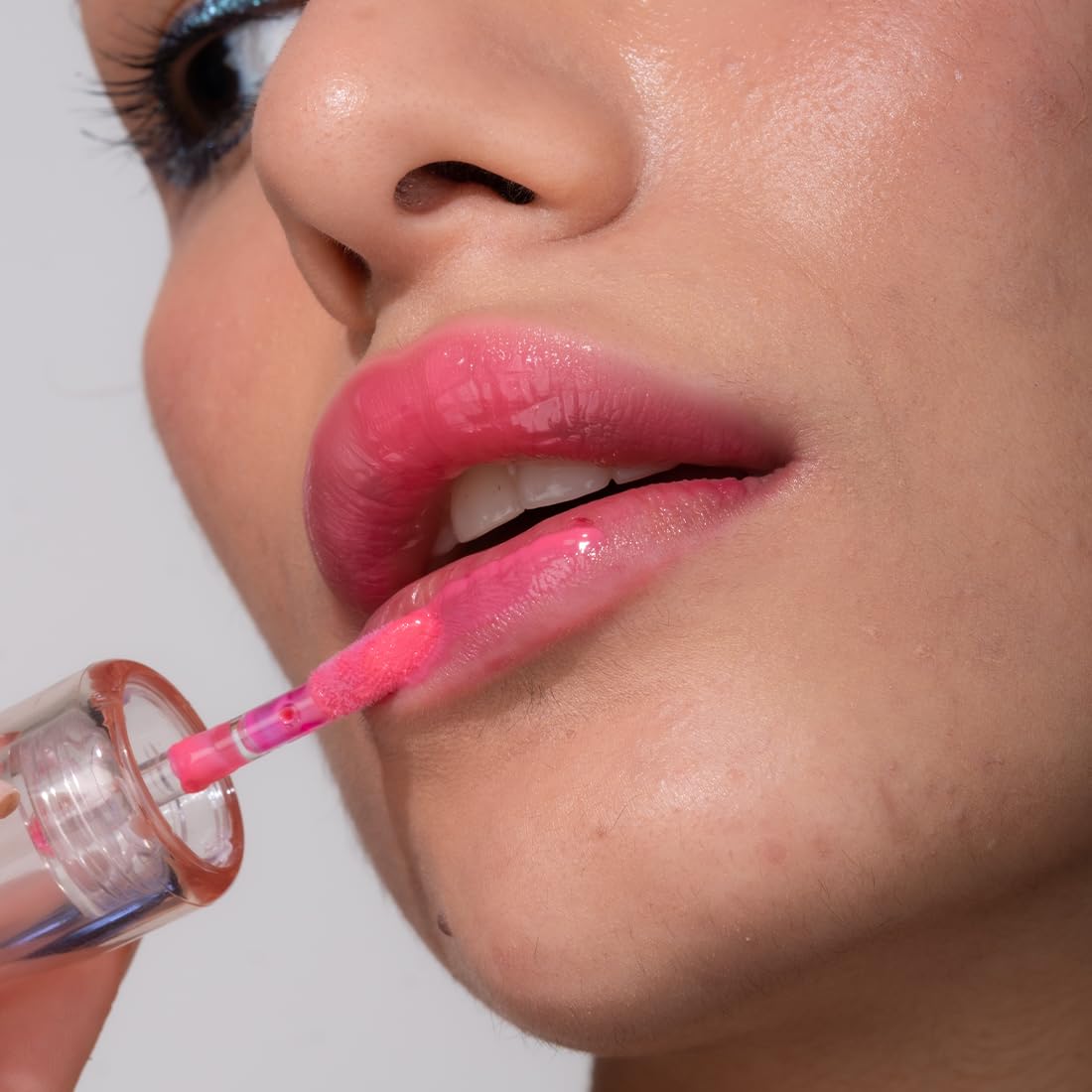 mCaffeine Shades Lip & Cheek Glow Tint | Multipurpose & Blendable | Longlasting Dewy Finish | Hydrating & Nourishing | Highly Pigmented Gel Formula | Lipstick | Blush for Women - Shade: Tulip | 3 ml