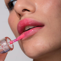 mCaffeine Shades Lip & Cheek Glow Tint | Multipurpose & Blendable | Longlasting Dewy Finish | Hydrating & Nourishing | Highly Pigmented Gel Formula | Lipstick | Blush for Women - Shade: Tulip | 3 ml