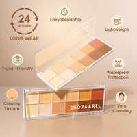 Shopaarel Cover all Concealer Palette, 1 Count