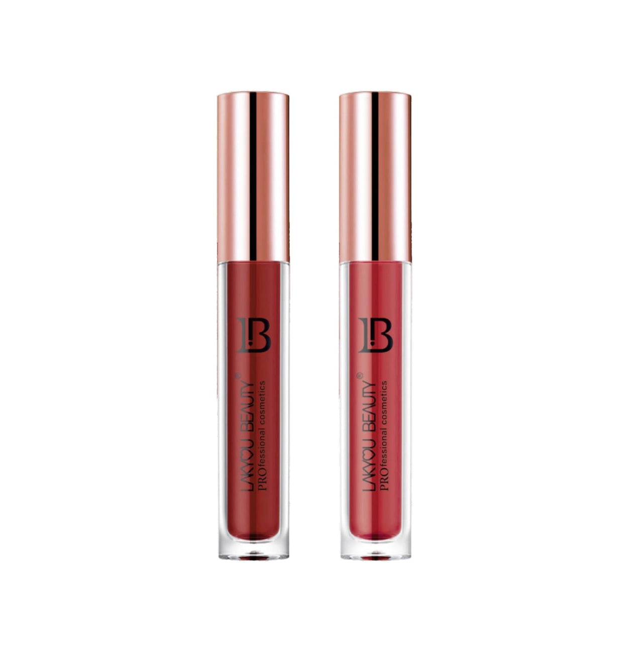 Lakyou Beauty Color Infision Non-Transfer Liquid Lipstick (pack of 2) ((Cran Berry- Maple0)