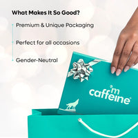 mcaffeine Gift Kit With Pure Coffee Skincare|Gift Set With Face Wash, Face Scrub, Body Wash & Sunscreen|Suitable Gift Kit For All Occasions & All Skin Types|Valentine Present For Him/Her, Birthday