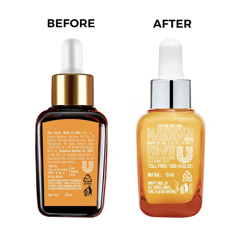 Lakmé 9 To 5 Vitamin C+ Serum (15 ml)&Lakmé Lumi Cream,Moisturizer with highlighter, Enriched with Niacinamide for all skin type,30 gm