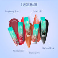 LoveChild Masaba Lip Gelato Tinted Lip Oil | Hydrating, Luminous finish |With Vitamin E, Jojoba oil, Hyaluronic Acid & Shea Butter, Cherryccino, 5ml