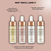 Seven Seas Liquid Pearl Liquid Highlighter For Face makeup | illuminating Liquid Highlighter with Dewy finish (Desert Gold)