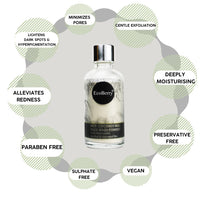 EcoBerry Rice Coconut Milk Face Wash Powder | Talc Free, Hypoallergenic, Sensitive Skin 100% Pure, Organic | Natural | Alcohol Free | Preservative Free | Chemical Free | Vegan, 30g