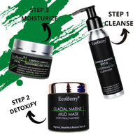 EcoBerry Centella Asiatica (CICA) Soothing Gel Cream | Acne Prone, Sensitive Skin, Moisturizer, Organic, Non Comedogenic, Paraben Free, Chemical Free, Cruelty Free, Mineral Oil Free, Preservative Free, Vegan